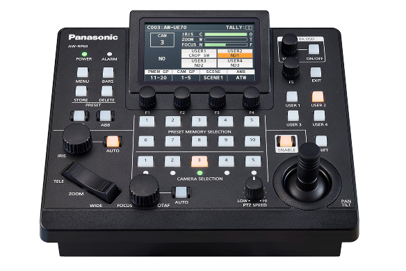 Compact Remote PTZ Camera Controller